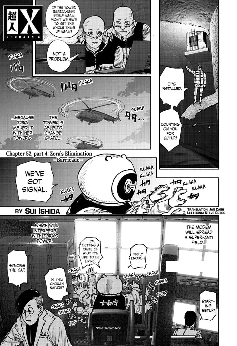 Read Choujin X EN Manga Online