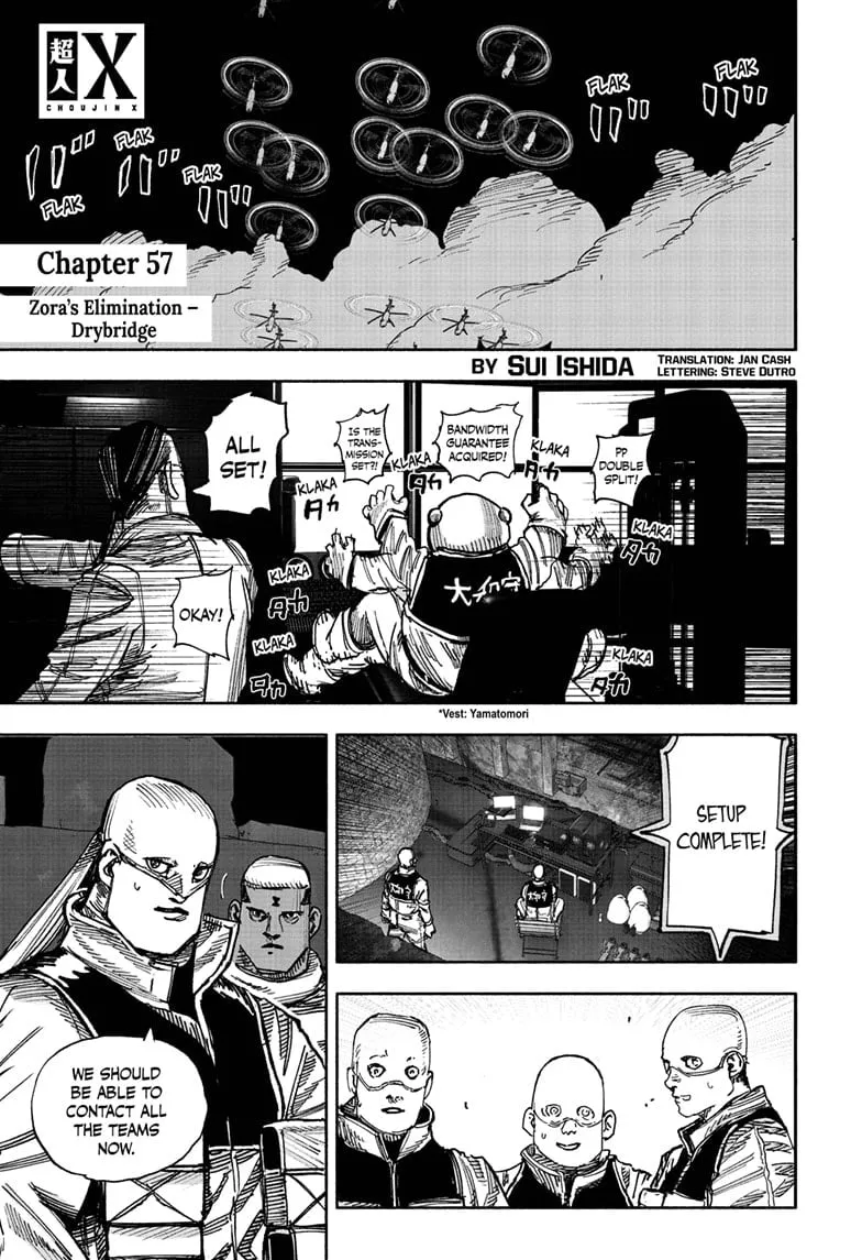 Read Choujin X EN Manga Online