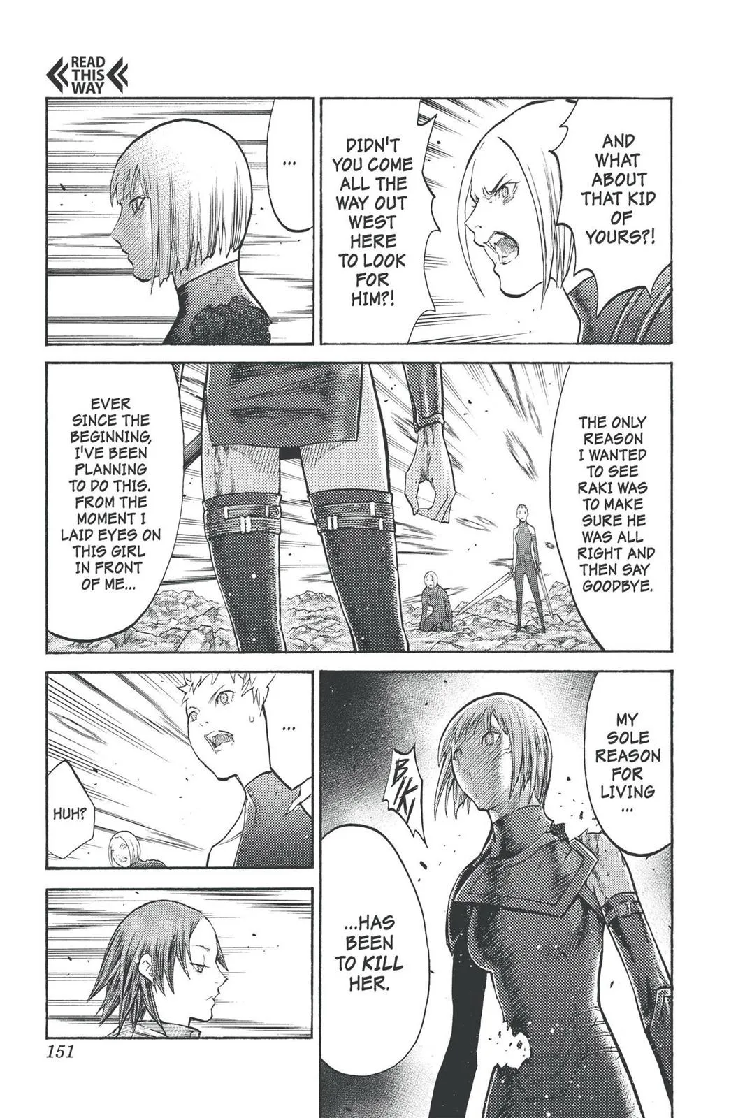 Read Claymore EN Manga Online