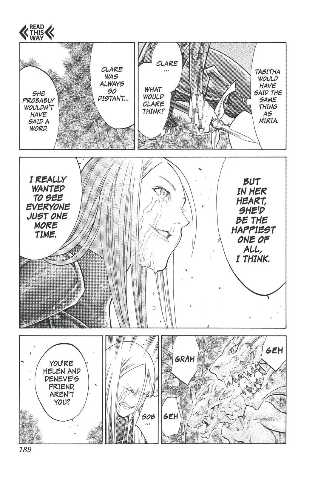 Read Claymore EN Manga Online
