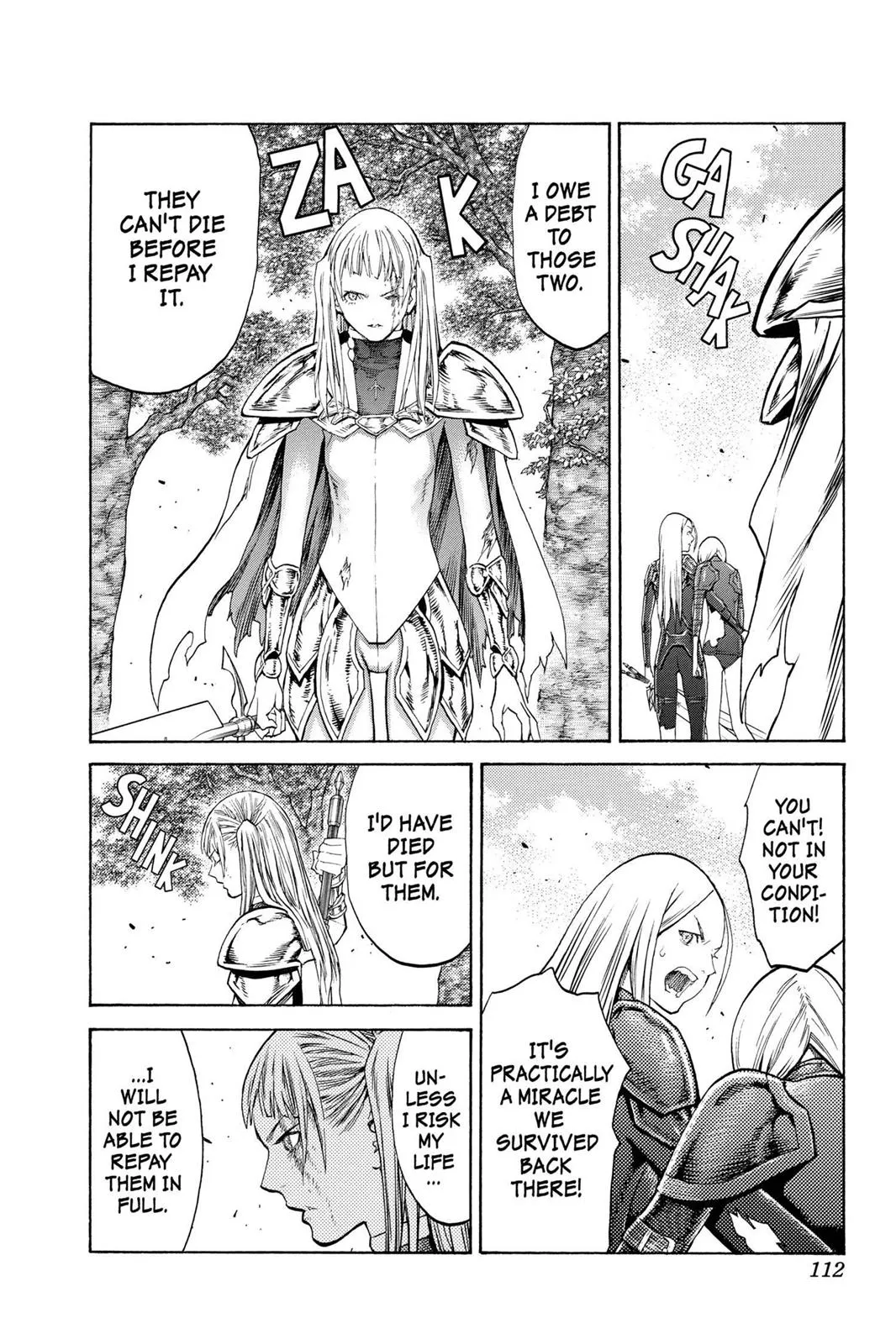 Read Claymore EN Manga Online