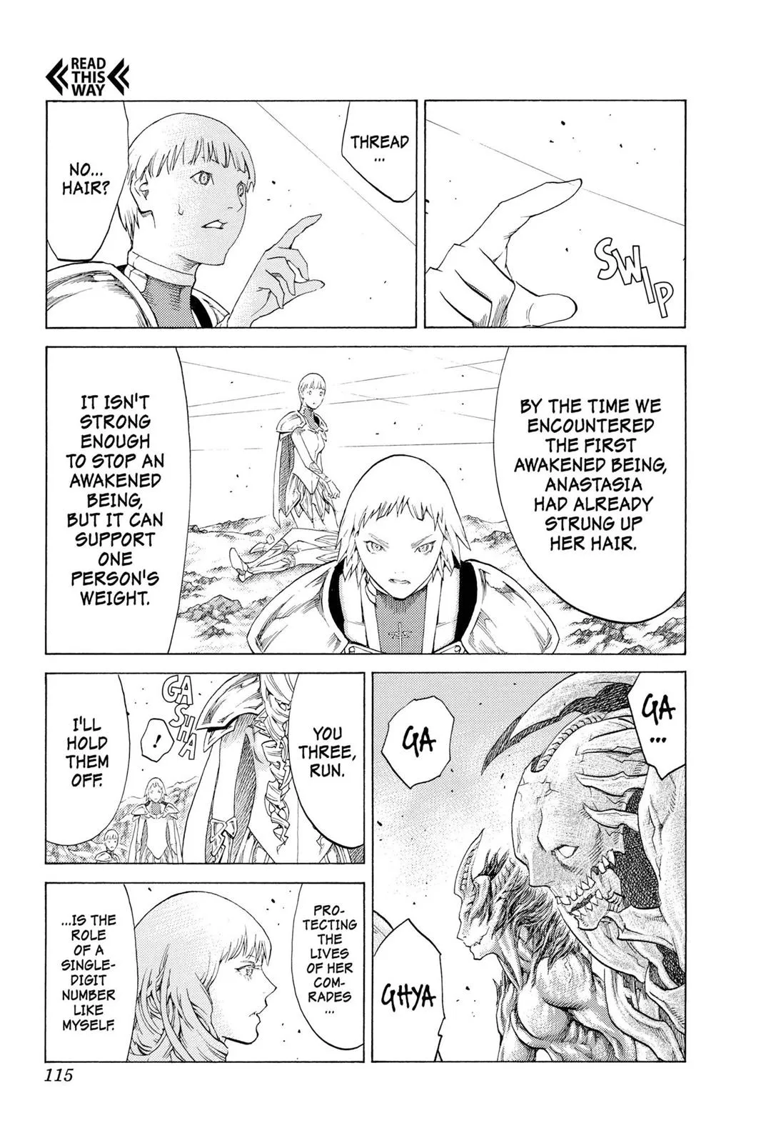 Read Claymore EN Manga Online