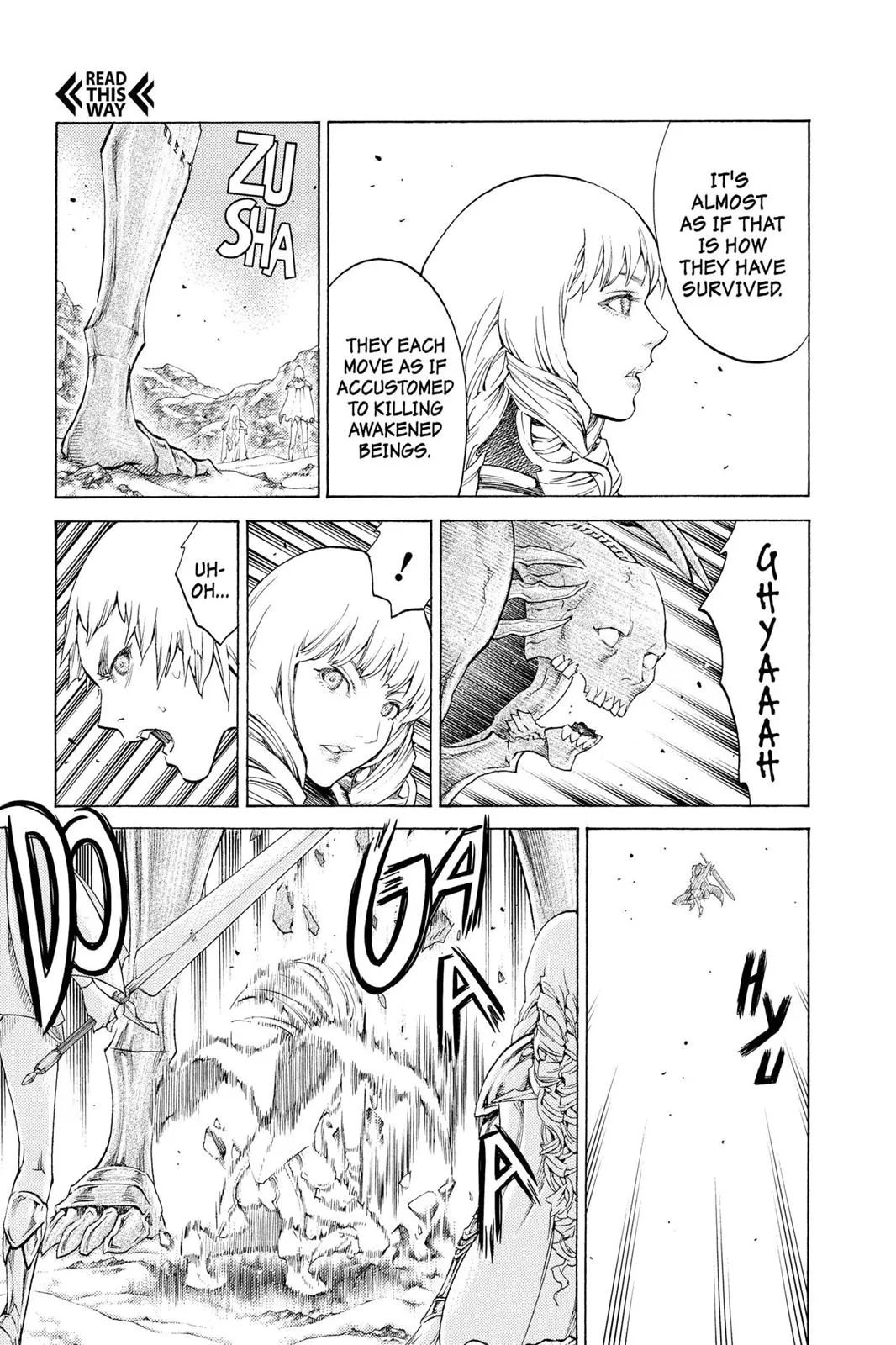 Read Claymore EN Manga Online