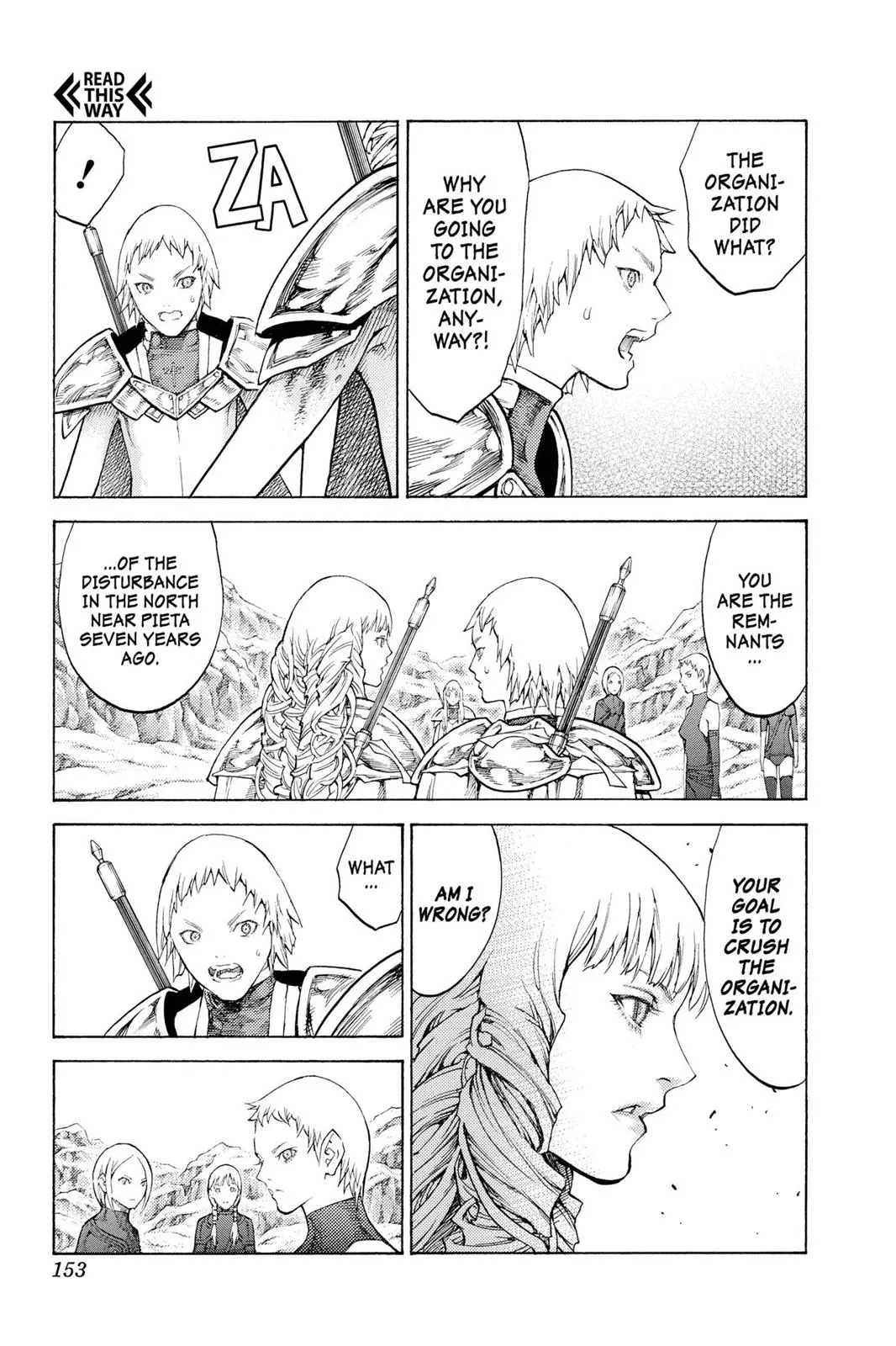Read Claymore EN Manga Online