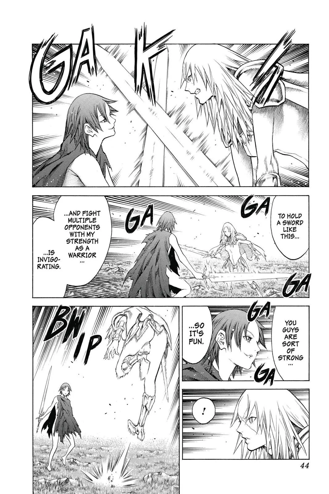 Read Claymore EN Manga Online