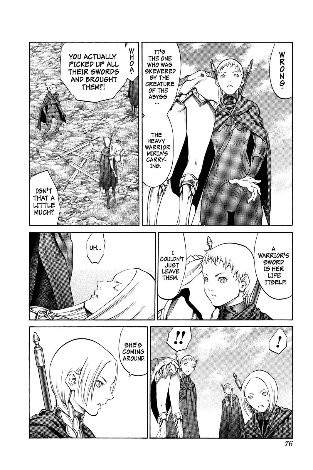 Read Claymore EN Manga Online