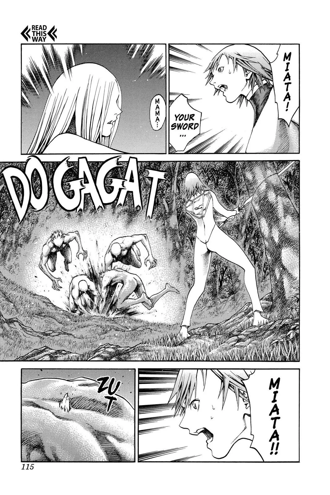 Read Claymore EN Manga Online