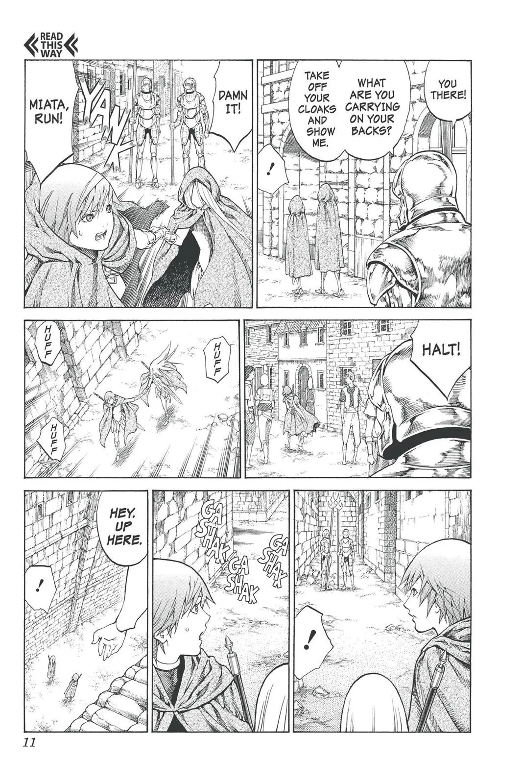 Read Claymore EN Manga Online
