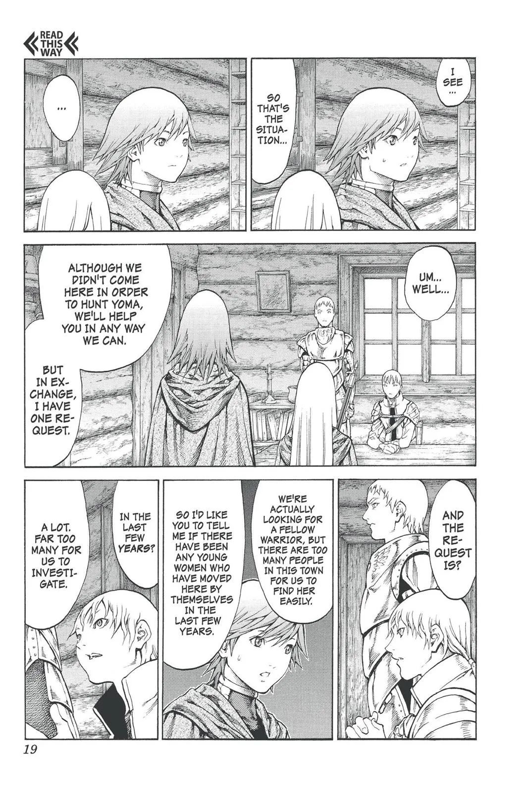 Read Claymore EN Manga Online