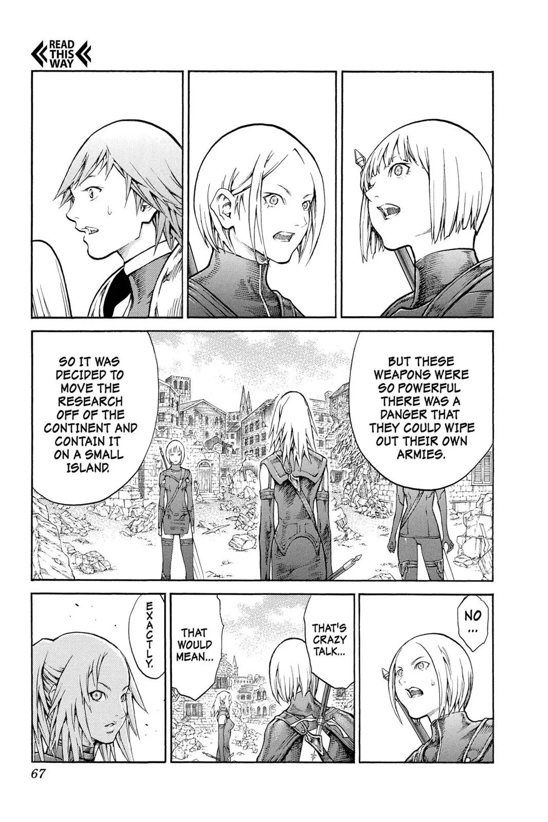 Read Claymore EN Manga Online