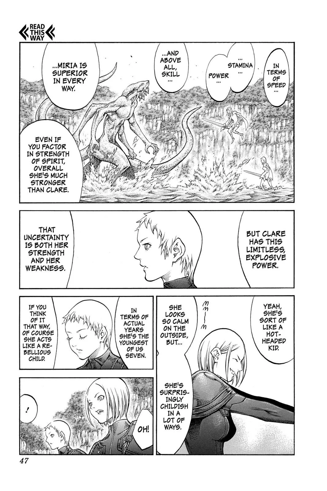 Read Claymore EN Manga Online