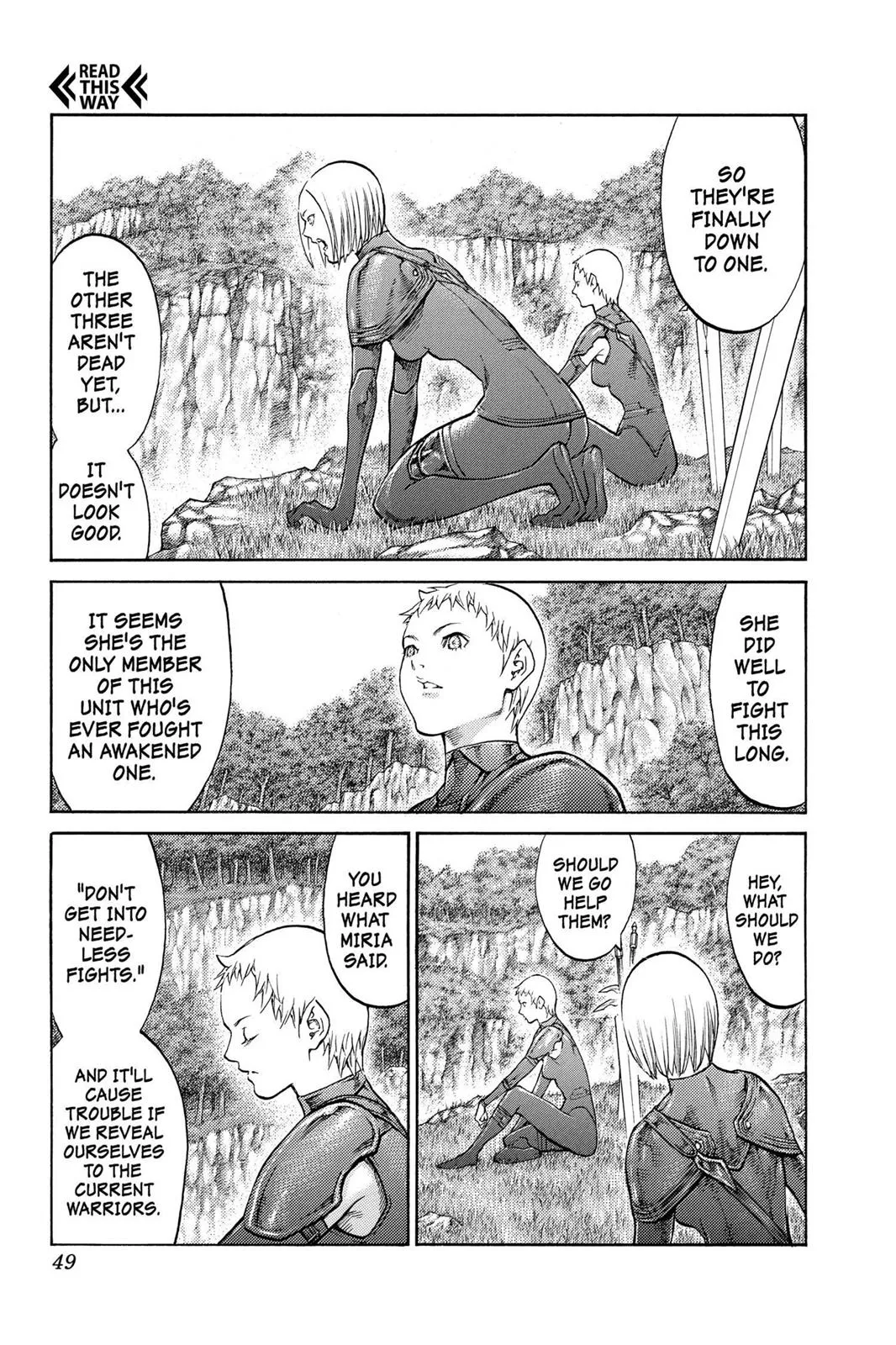 Read Claymore EN Manga Online