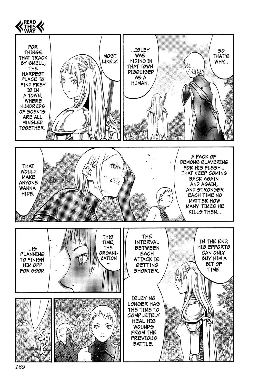 Read Claymore EN Manga Online