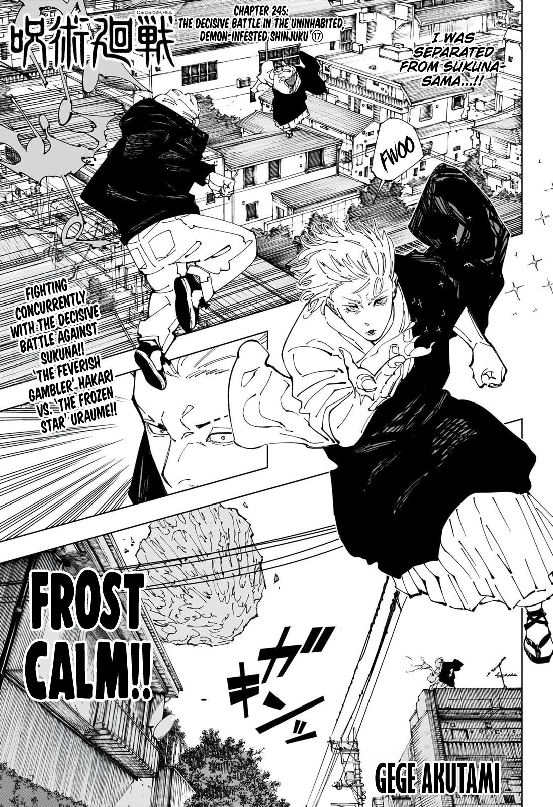 Read Jujutsu Kaisen EN Manga Online