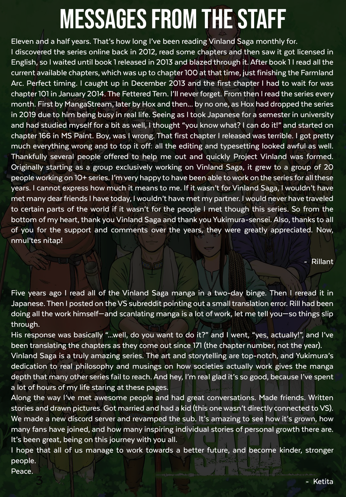 Read Vinland Saga EN Manga Online
