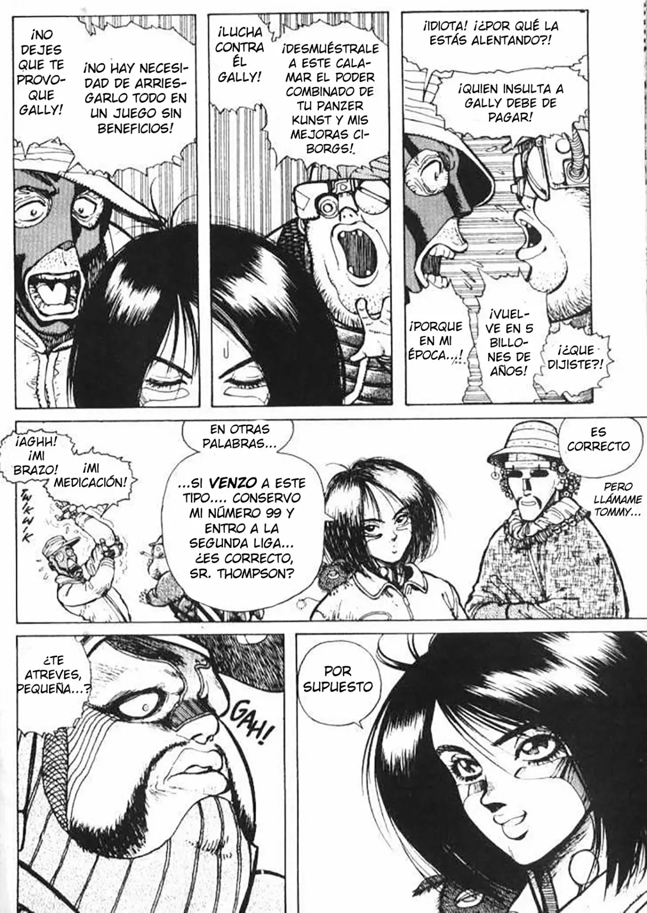 Read Battle Angel Alita es Manga Online
