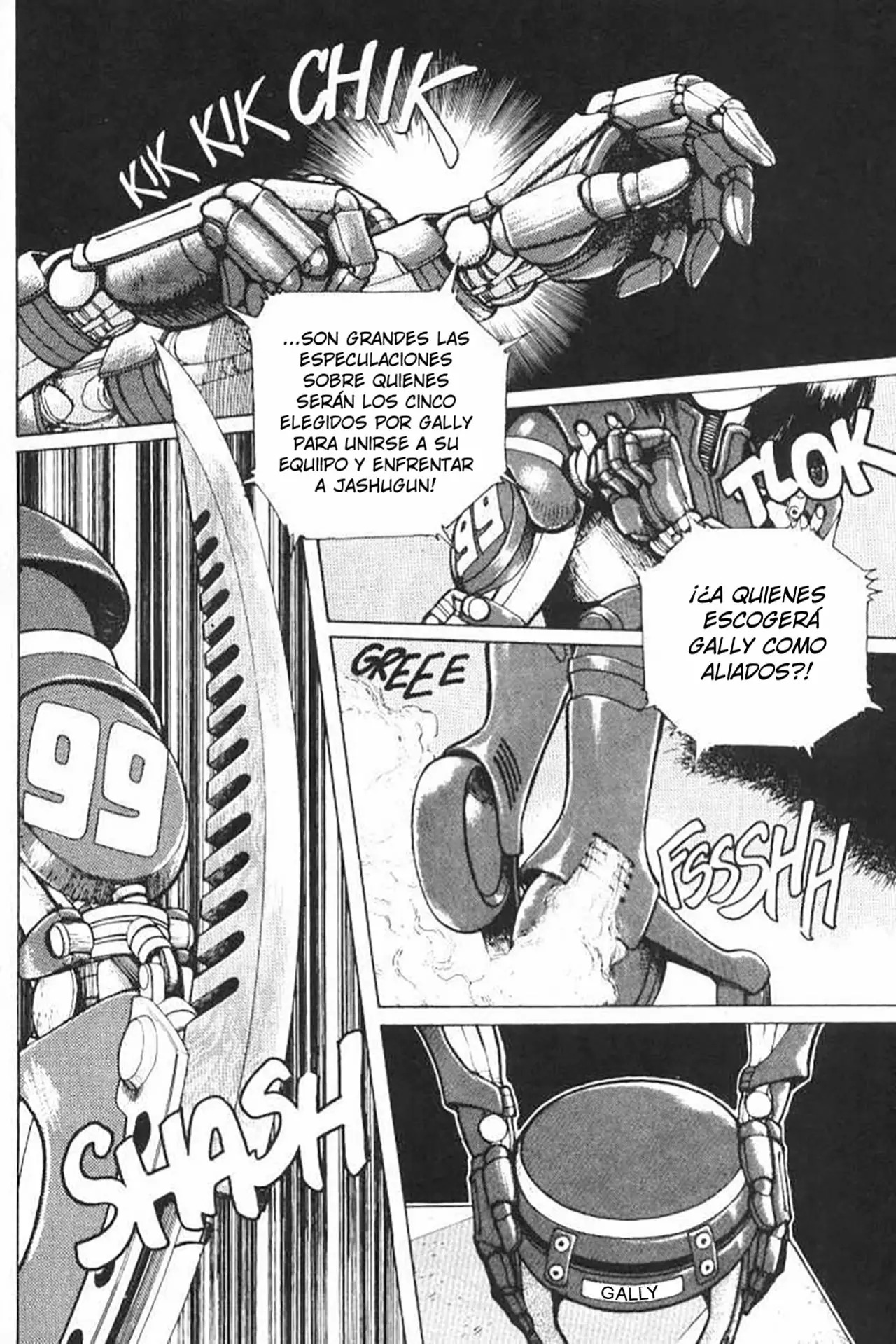 Read Battle Angel Alita es Manga Online