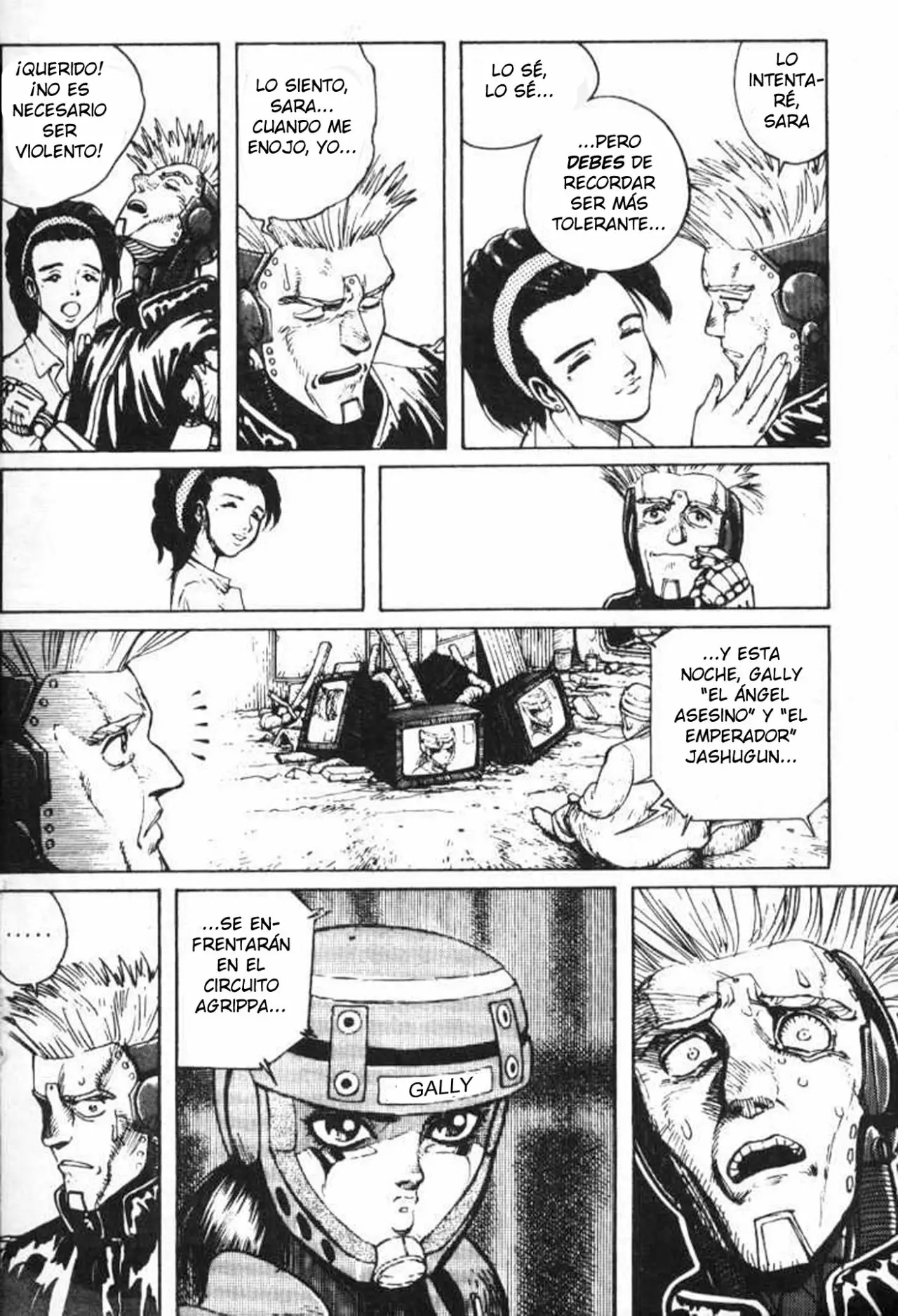 Read Battle Angel Alita es Manga Online