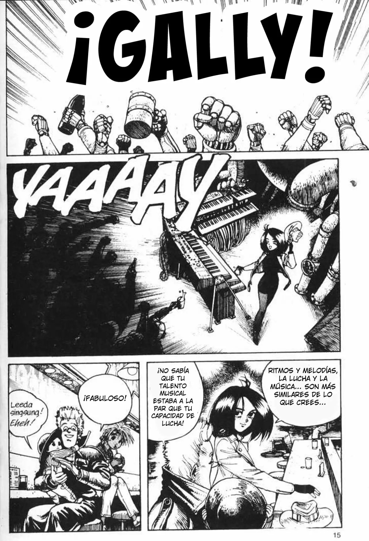 Read Battle Angel Alita es Manga Online