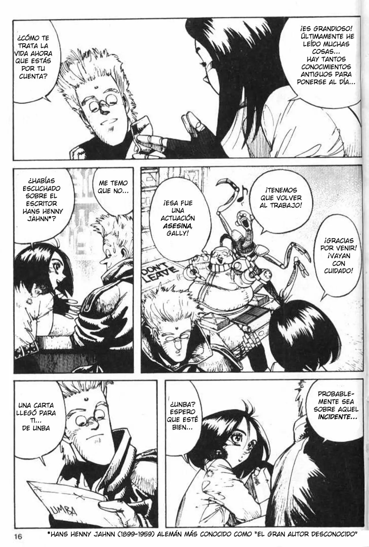 Read Battle Angel Alita es Manga Online