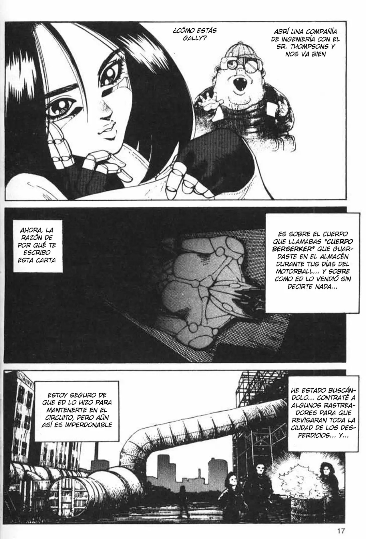 Read Battle Angel Alita es Manga Online