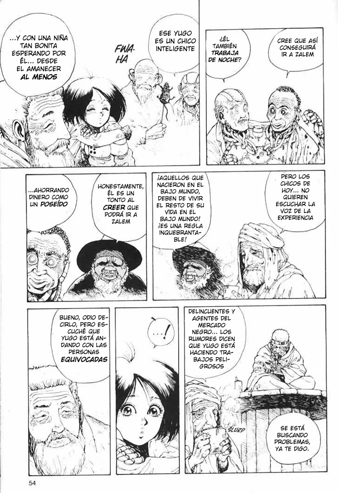 Read Battle Angel Alita es Manga Online