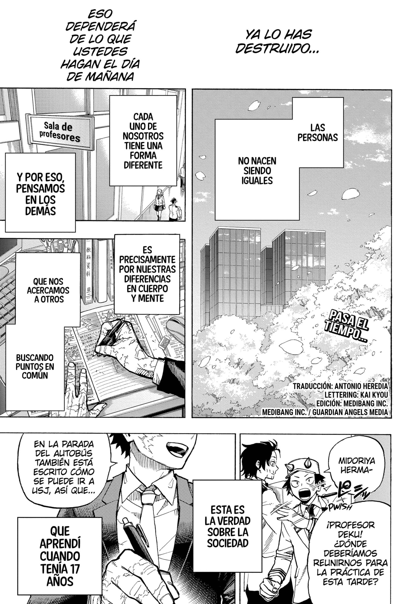 Read Boku no Hero Academia ES Manga Online