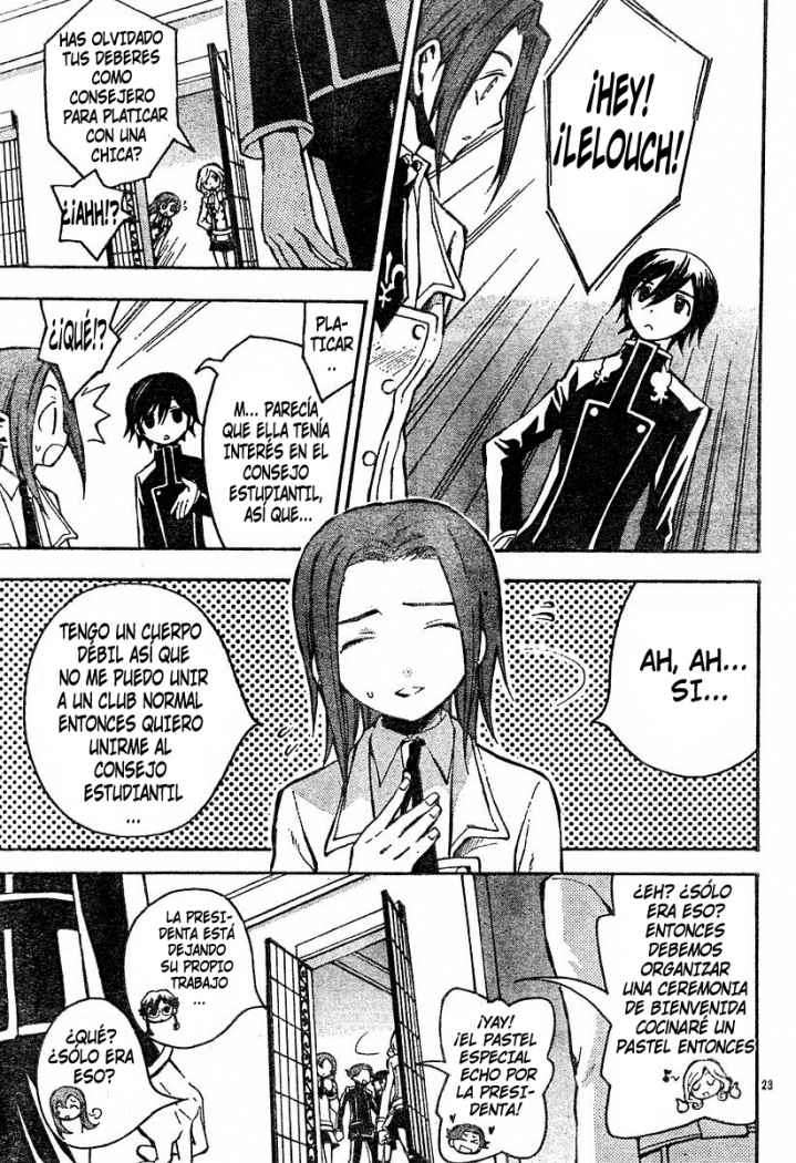 Read Code Geass Lelouch of the Rebellion es Manga Online