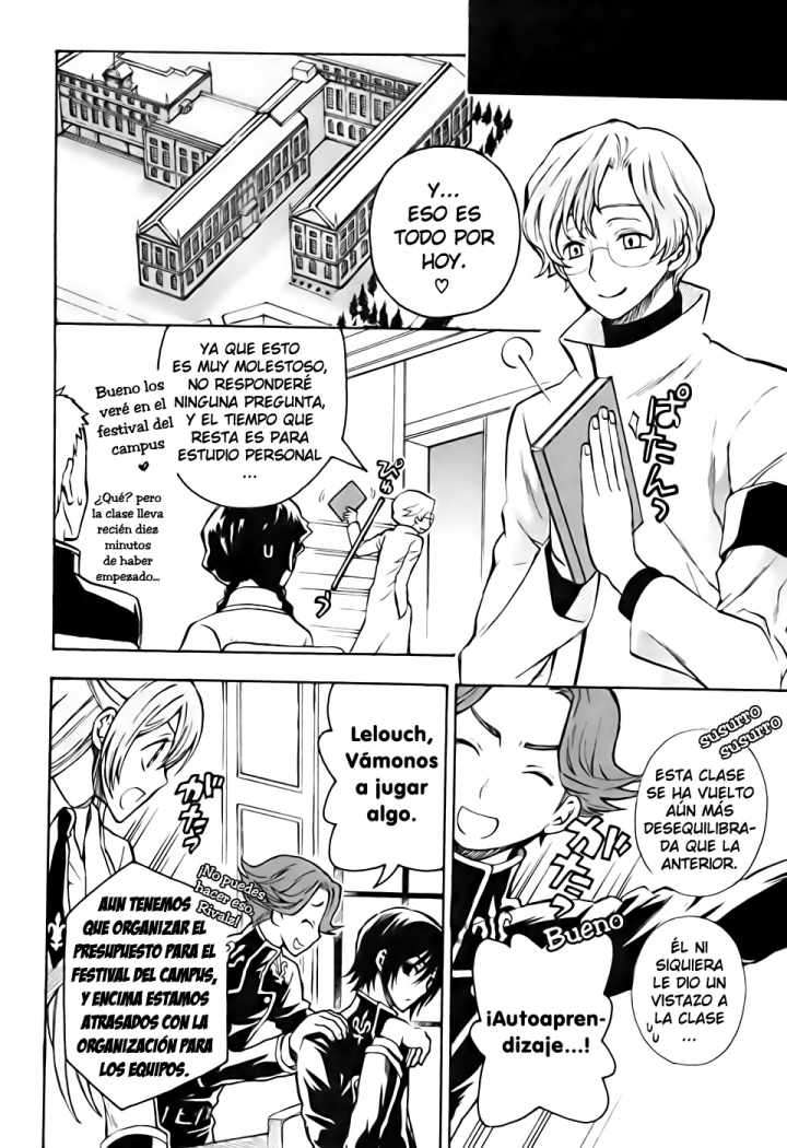 Read Code Geass Lelouch of the Rebellion es Manga Online