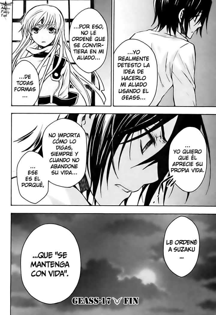 Read Code Geass Lelouch of the Rebellion es Manga Online