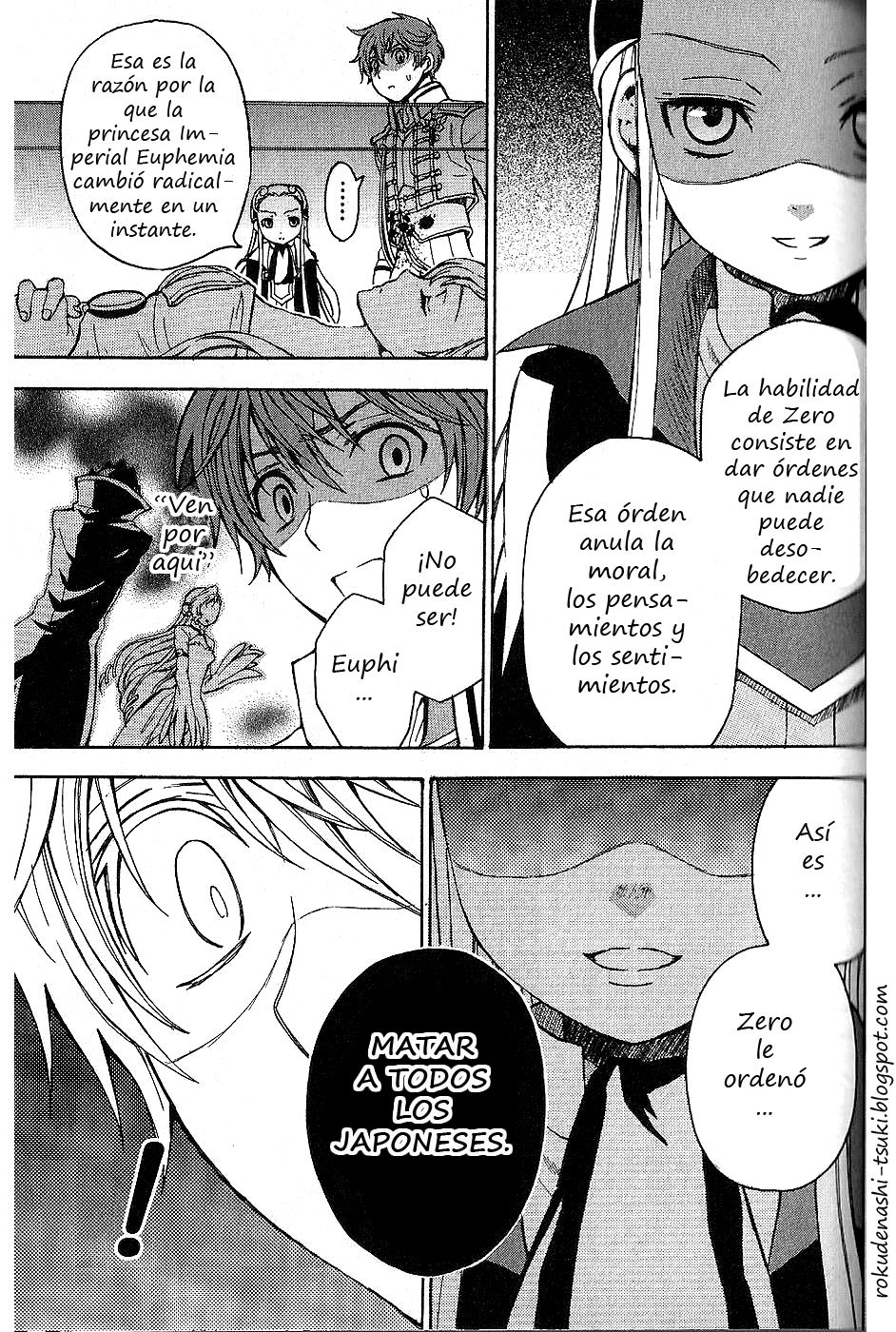 Read Code Geass Lelouch of the Rebellion es Manga Online
