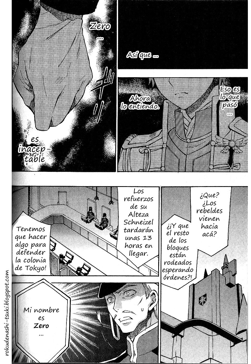 Read Code Geass Lelouch of the Rebellion es Manga Online