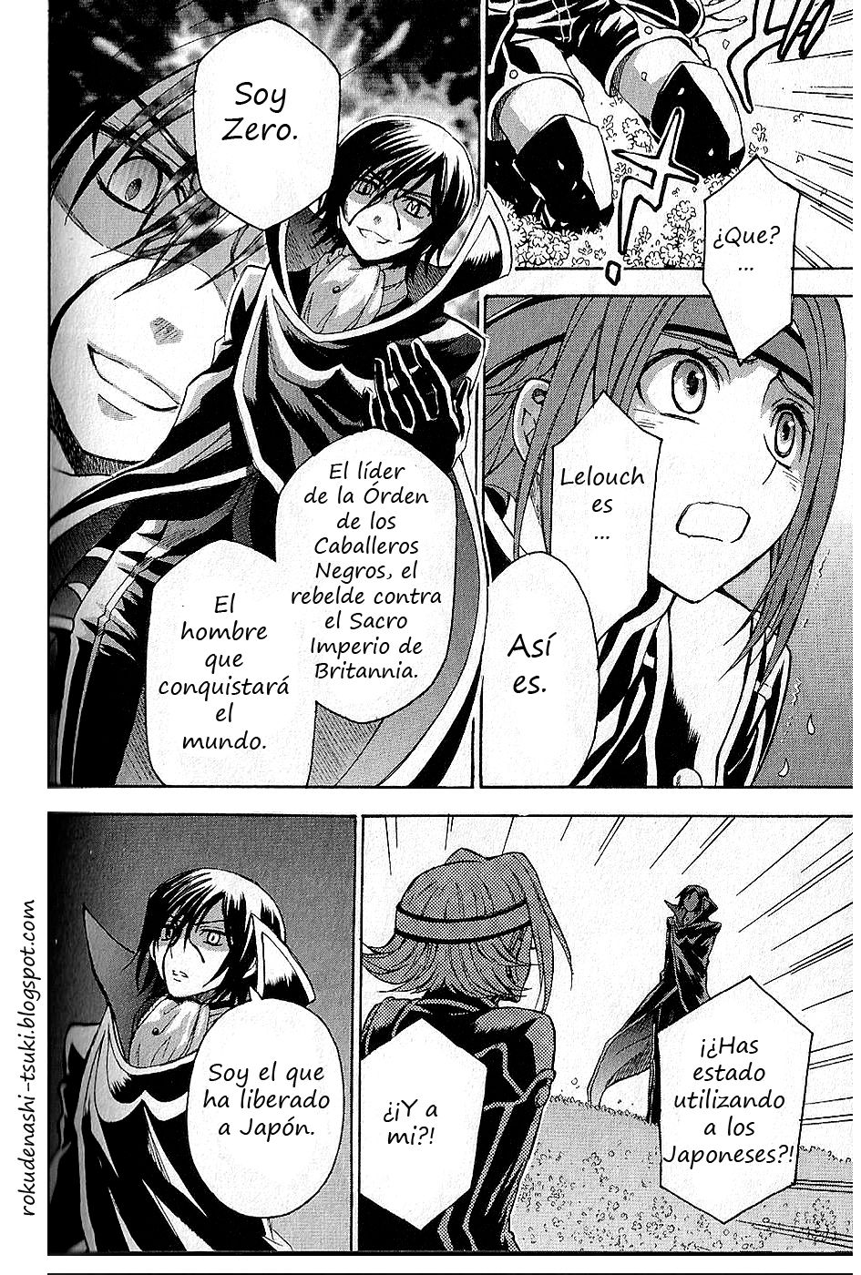Read Code Geass Lelouch of the Rebellion es Manga Online