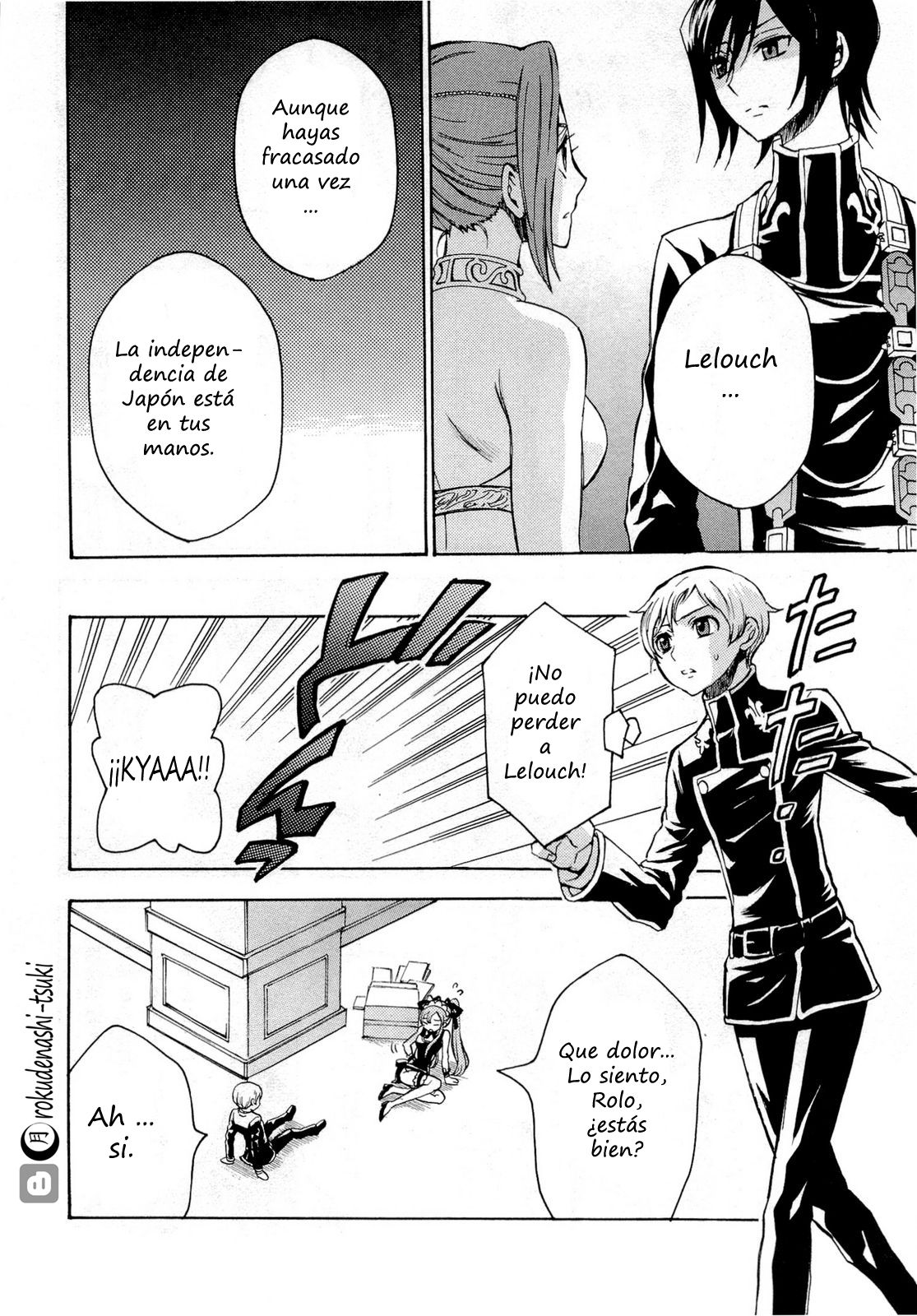 Read Code Geass Lelouch of the Rebellion es Manga Online
