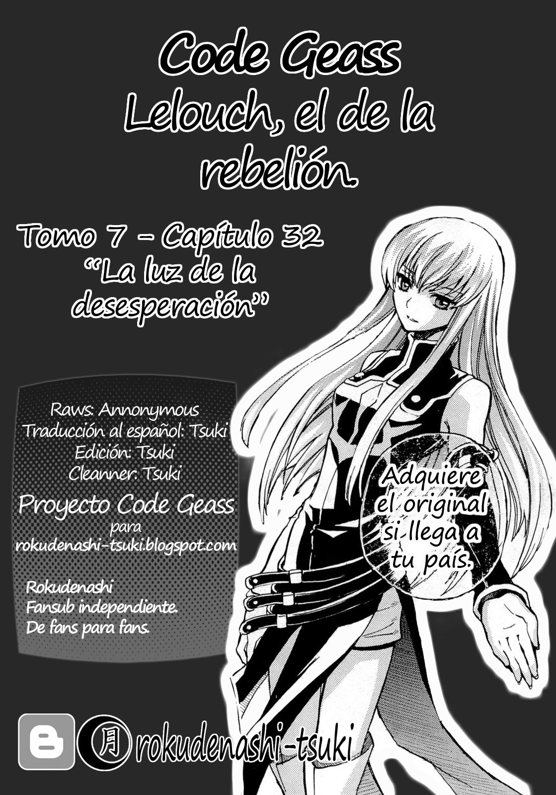 Read Code Geass Lelouch of the Rebellion es Manga Online