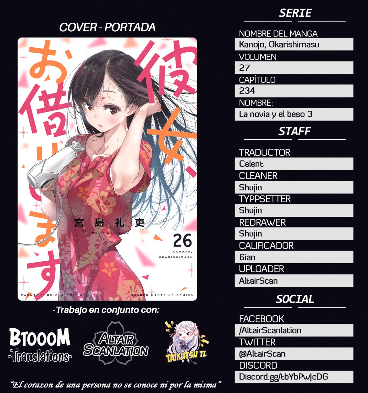 Read Kanojo, Okarishimasu ES Manga Online