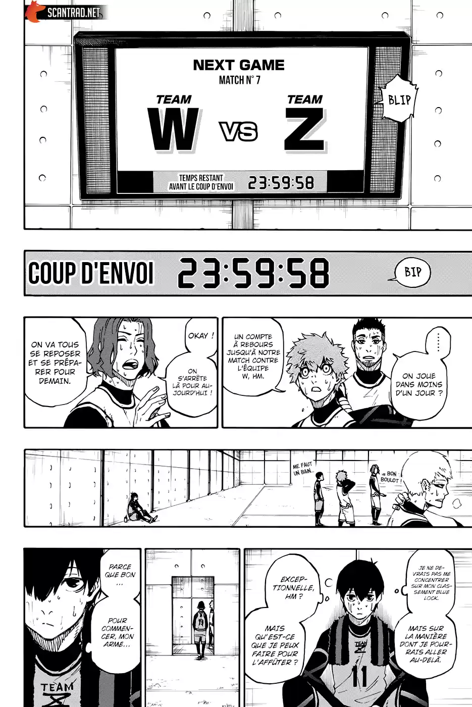 Read Blue Lock FR Manga Online