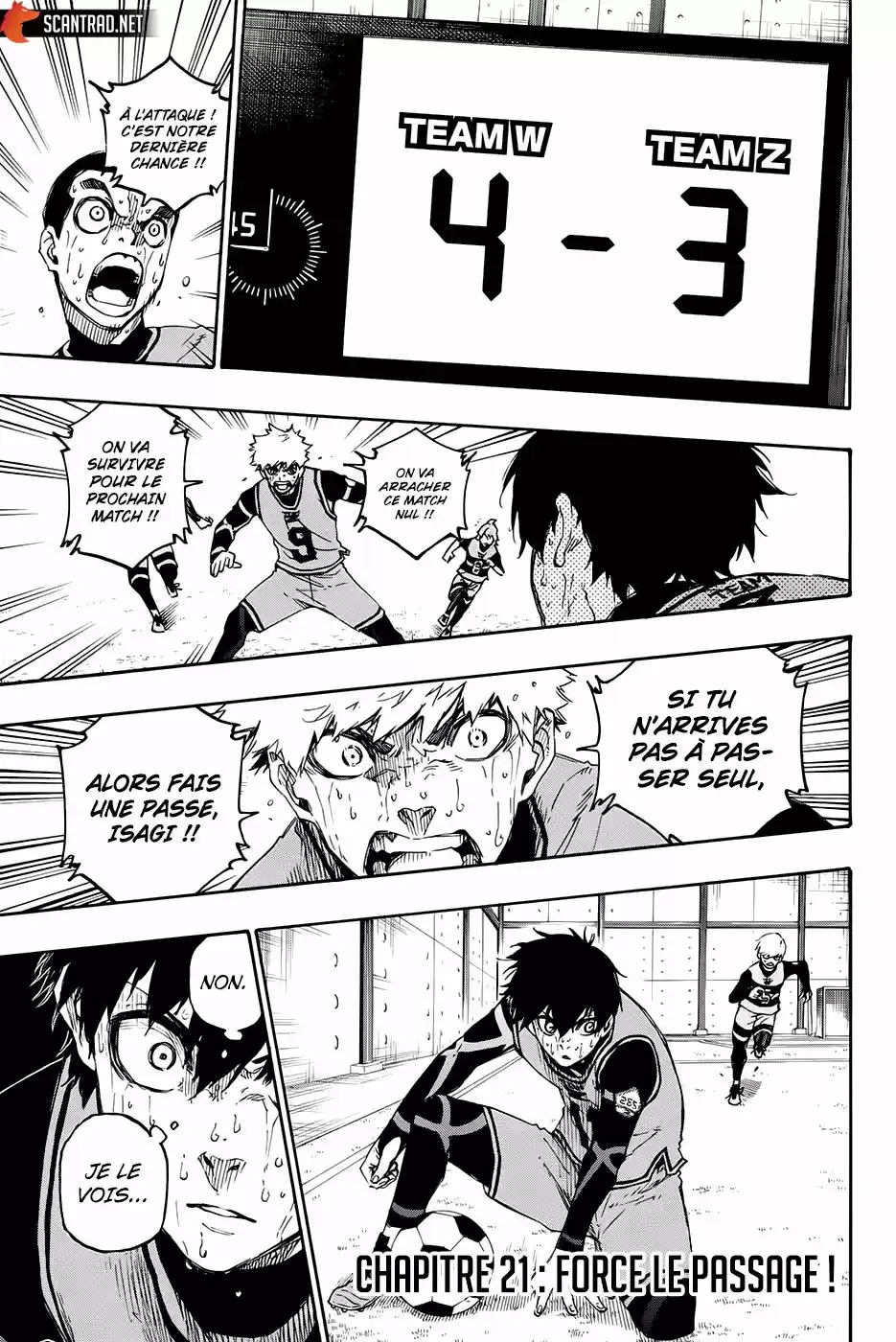 Read Blue Lock FR Manga Online