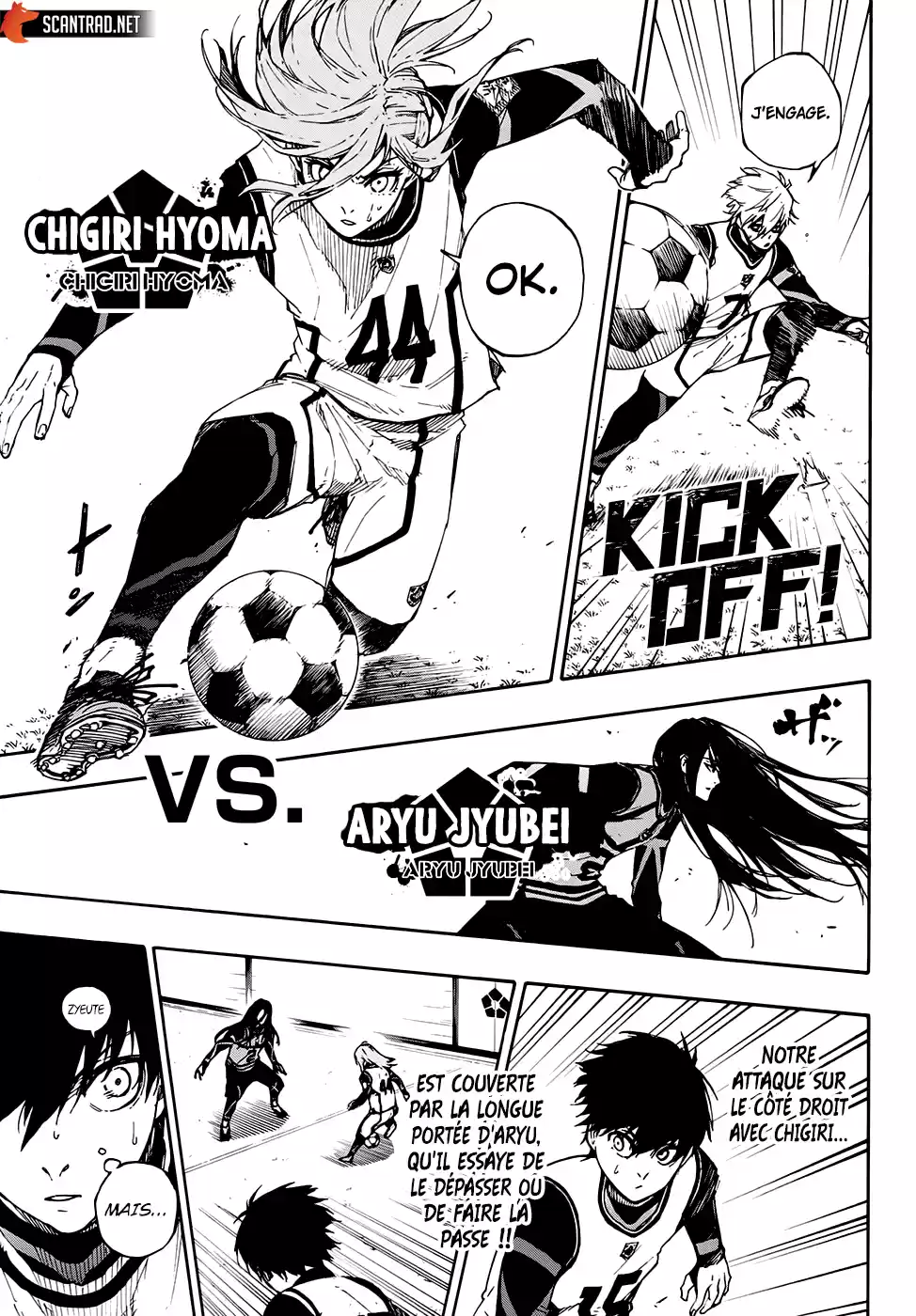 Read Blue Lock FR Manga Online