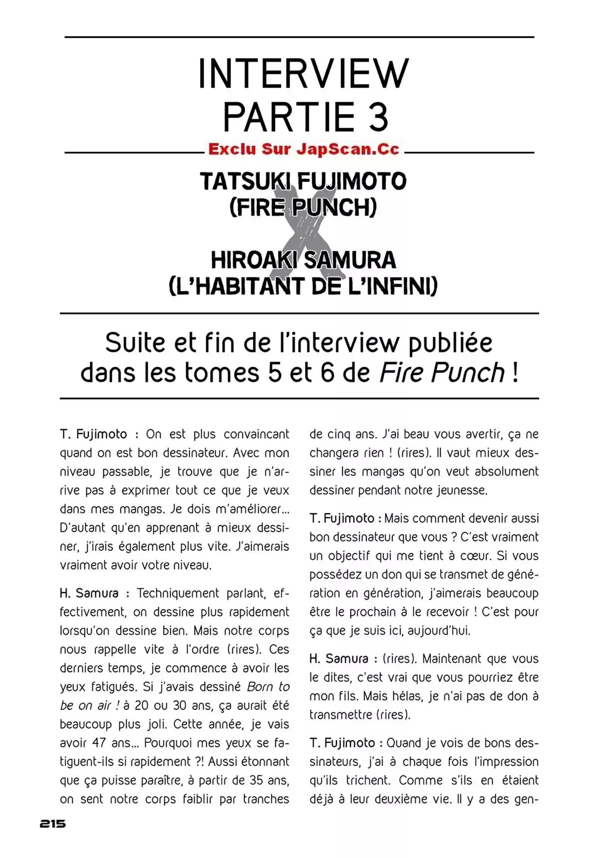 Read Fire Punch FR Manga Online