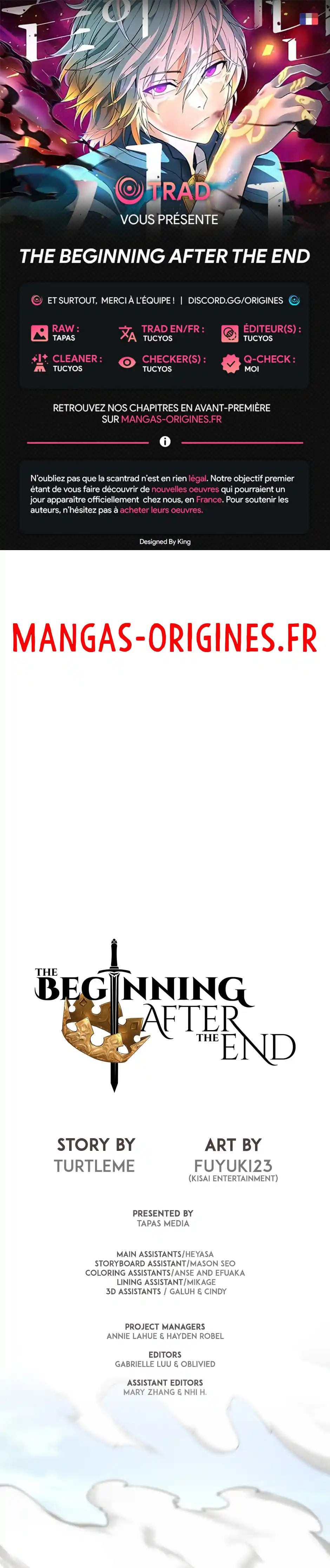 Read The Beginning After the End FR Manga Online