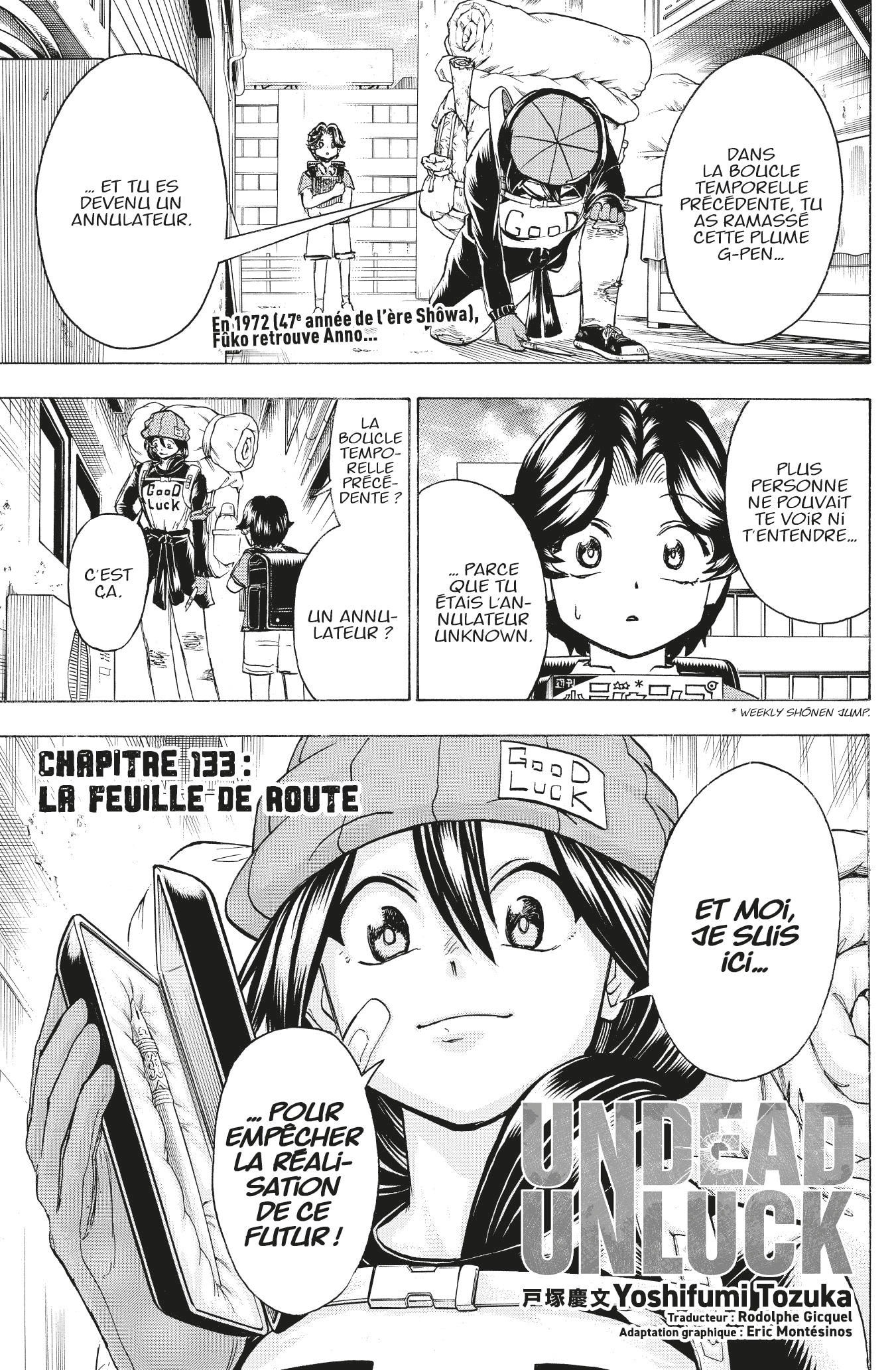 Read Undead Unluck FR Manga Online