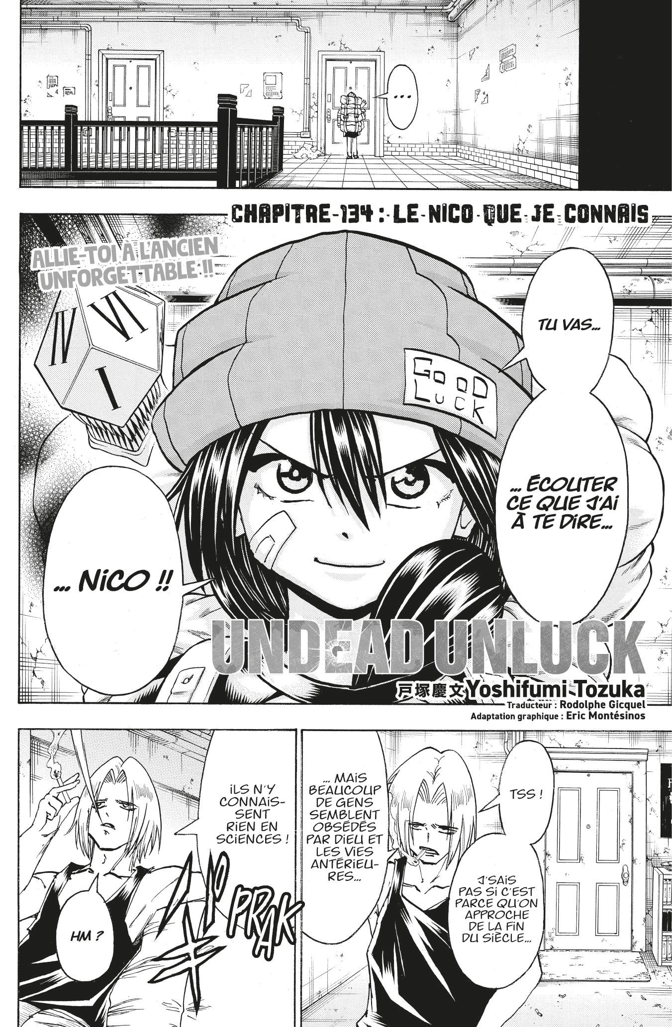 Read Undead Unluck FR Manga Online