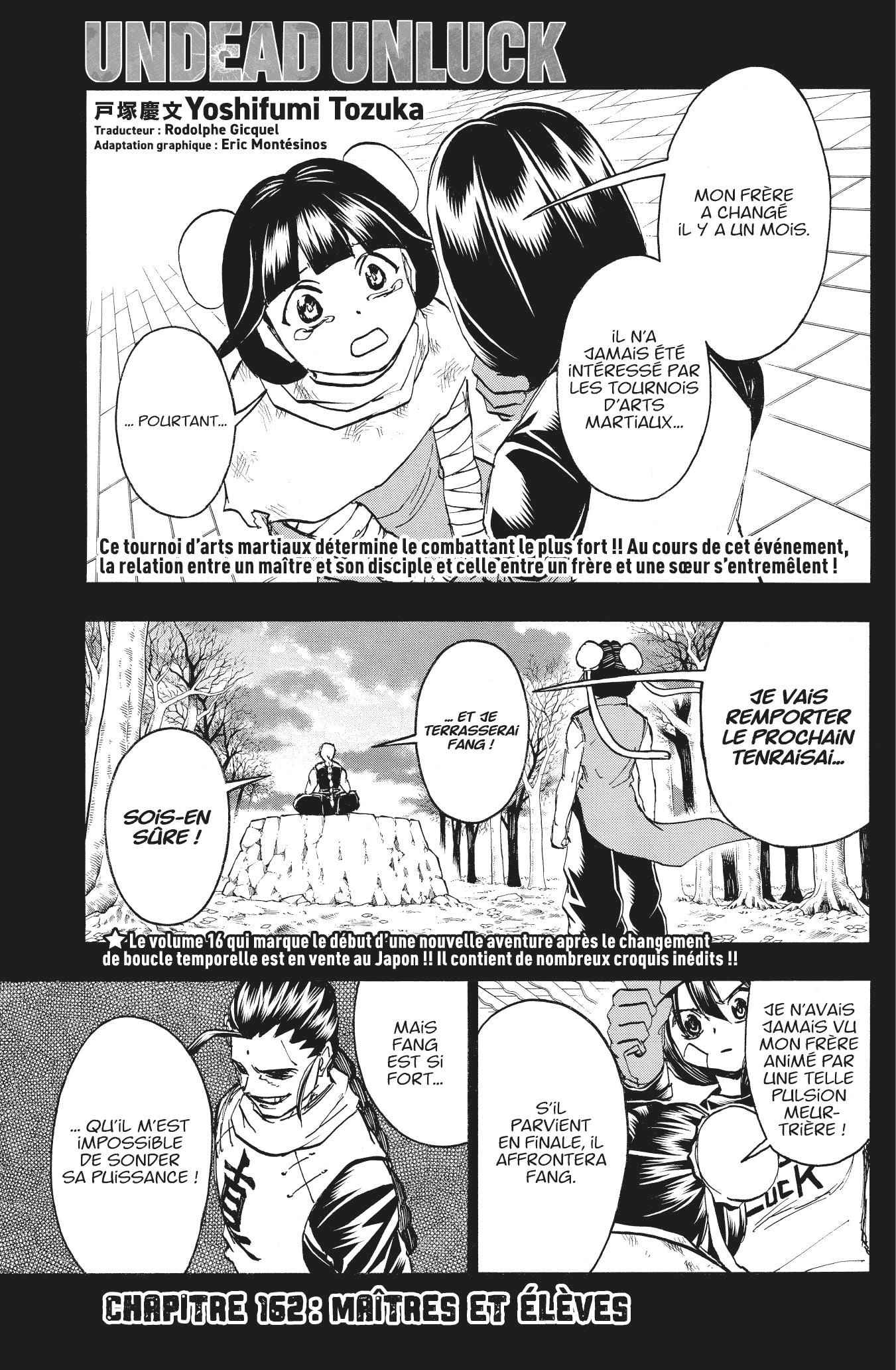 Read Undead Unluck FR Manga Online