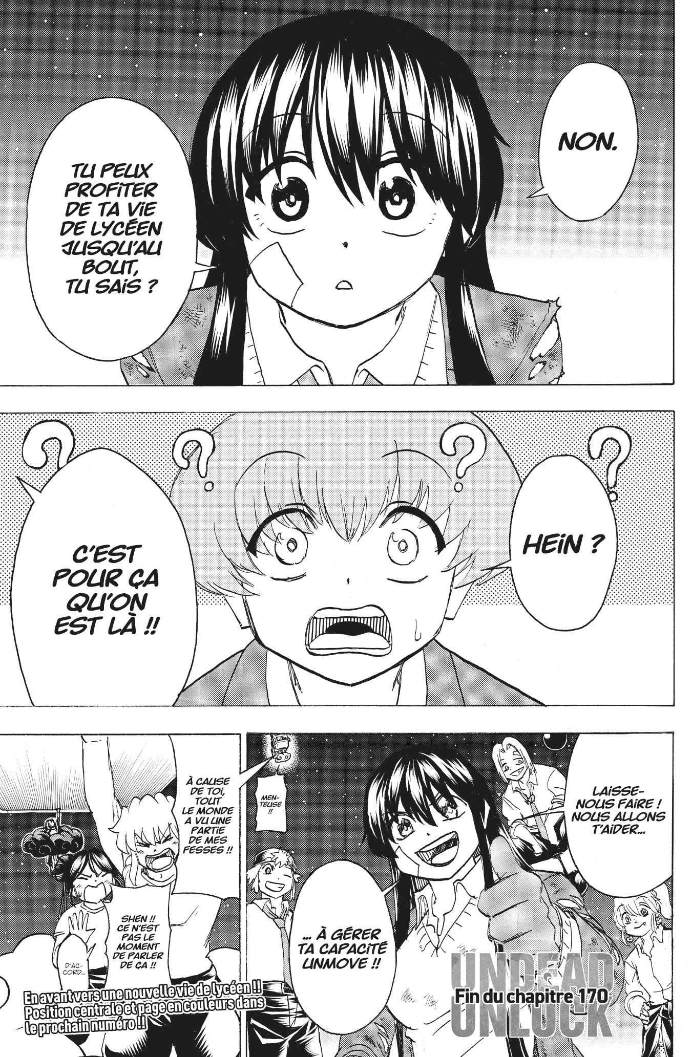 Read Undead Unluck FR Manga Online