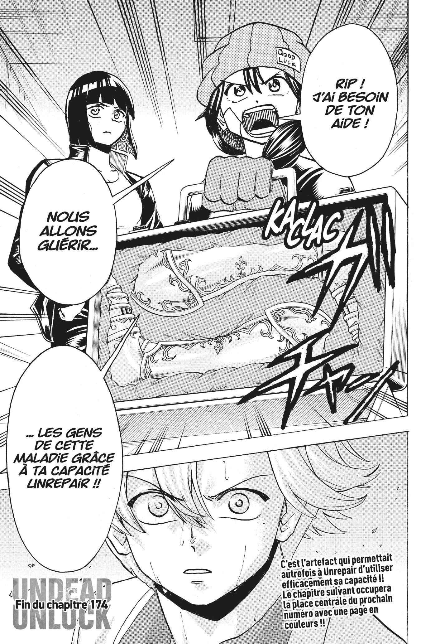 Read Undead Unluck FR Manga Online