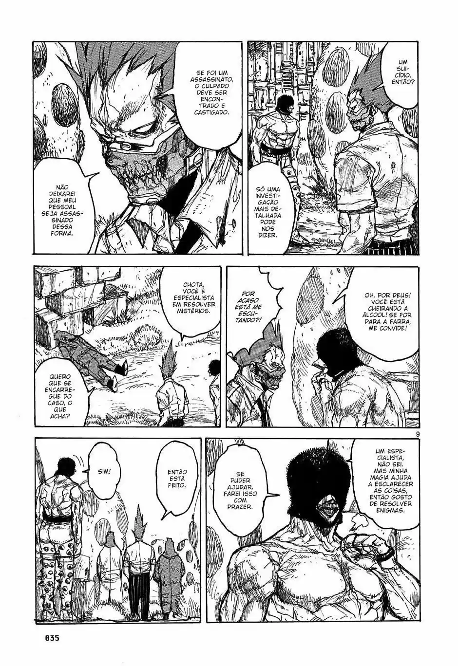 Read Dorohedoro pt_br Manga Online