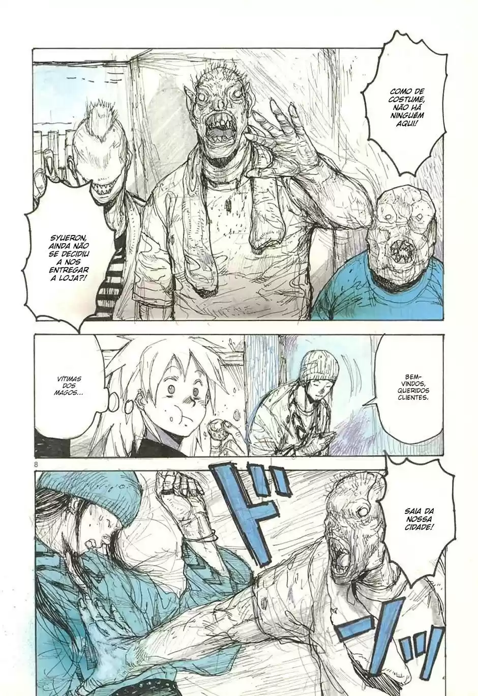 Read Dorohedoro pt_br Manga Online